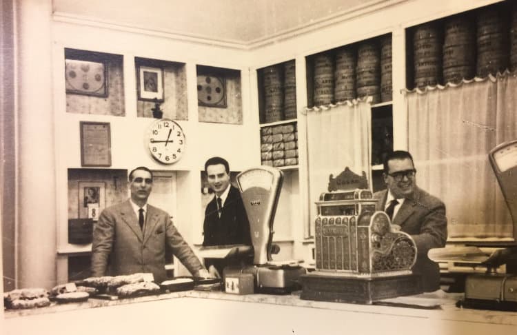Bottega: Olimpio Pandolfini, Renzo Guarducci e Paolo Pandolfini